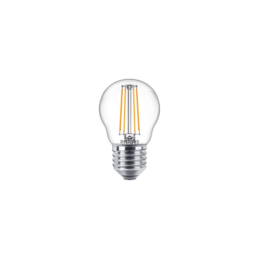 Żarówka LED Kulka 4,3W=40W 470lm / 2700K barwa ciepła LEDLuster 4,3-40W E27 827P45 PHILIPS