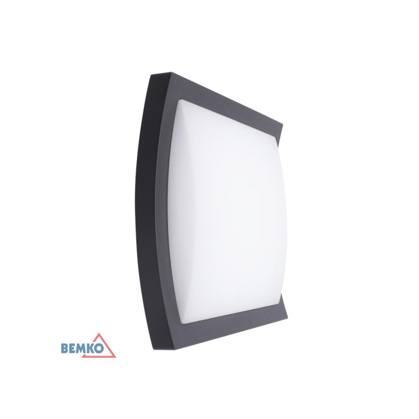 OPRAWA ELEWACYJNA VALANT 20W 3000K 1400LM IP65 243X243X73MM PLAFON GRAFIT