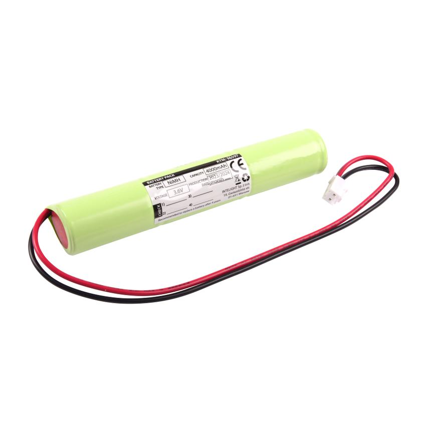 Pakiet akumulatorów NiMH 3,6V 4000mAh HT do oprawy AURA LED MT 3H / WARS LED Panel 3H 1x60/ 2x120 /
