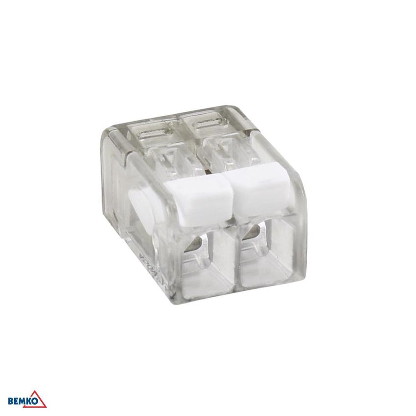 SZYBKOZŁĄCZKA INSTALACYJNA 2,5mm2 x 2 - 100 SZT.