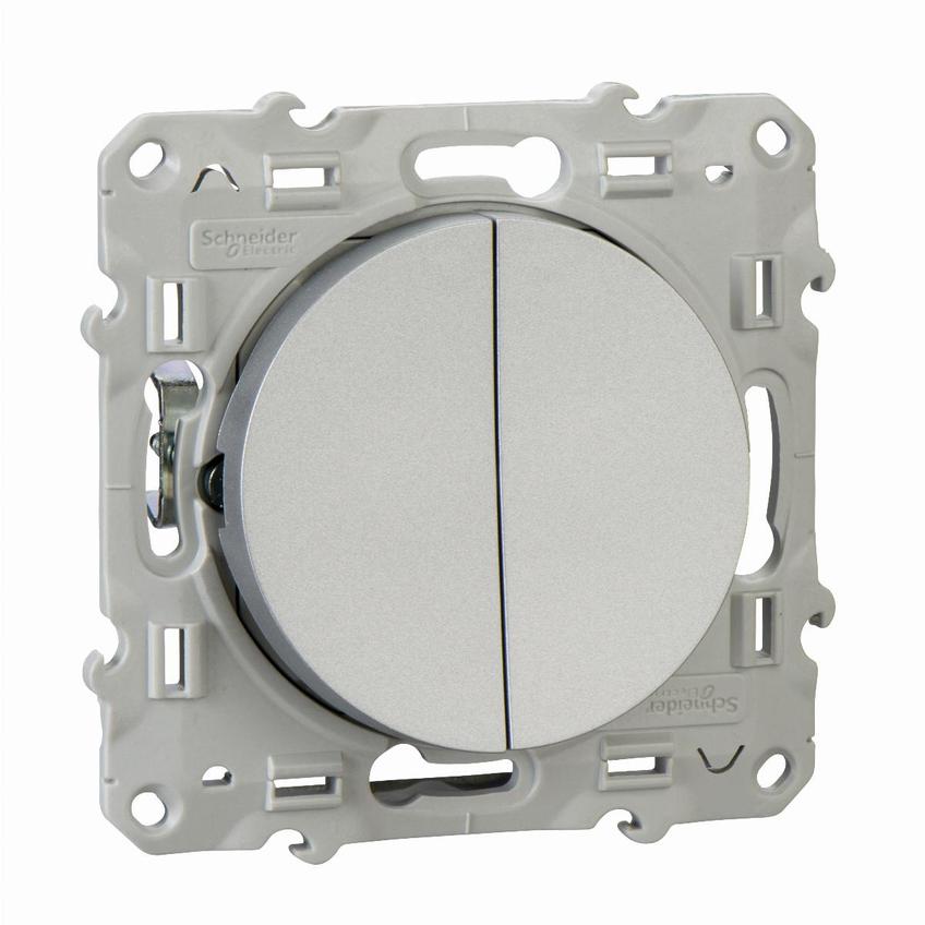 Odace, łącznik świecznikowy, aluminium