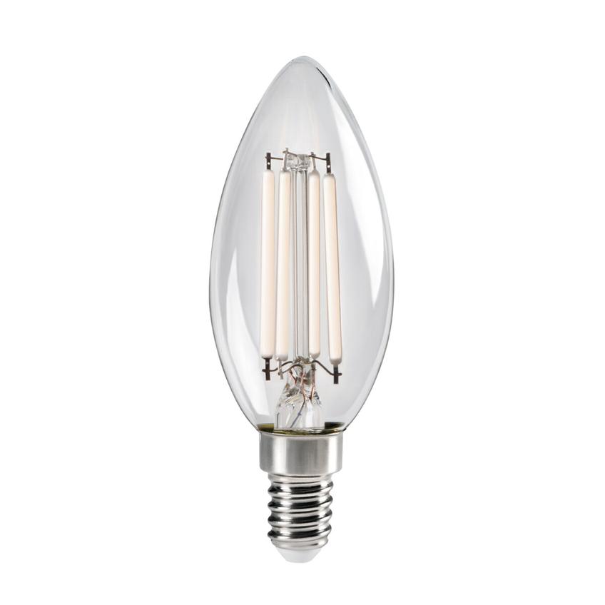 XLED W C35E14 4,5W-WW Żarówka LED świeczka XLED W C35E14 4,5W-WW barwa ciepłobiała 2700K 470Lm KANLU