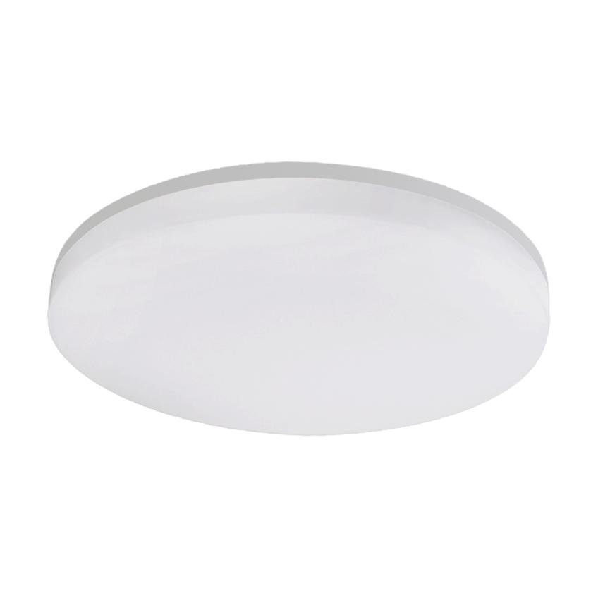 JANTAR plafon LED 24W z mikrofalowym czujnikiem ruchu, 2565 lm, 4000K, klosz PC, IP54