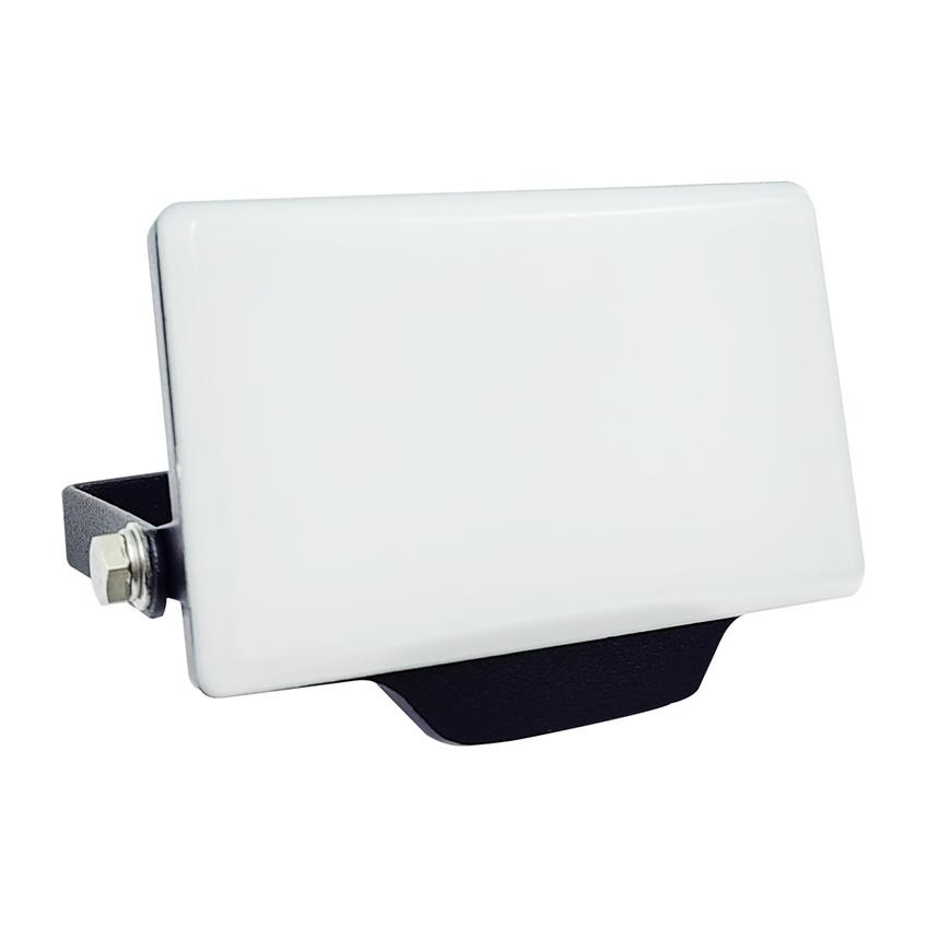 PORTO LED 10W naświetlacz bezramkowy, 800lm, IP65, 4000K, aluminium + poliwęglan