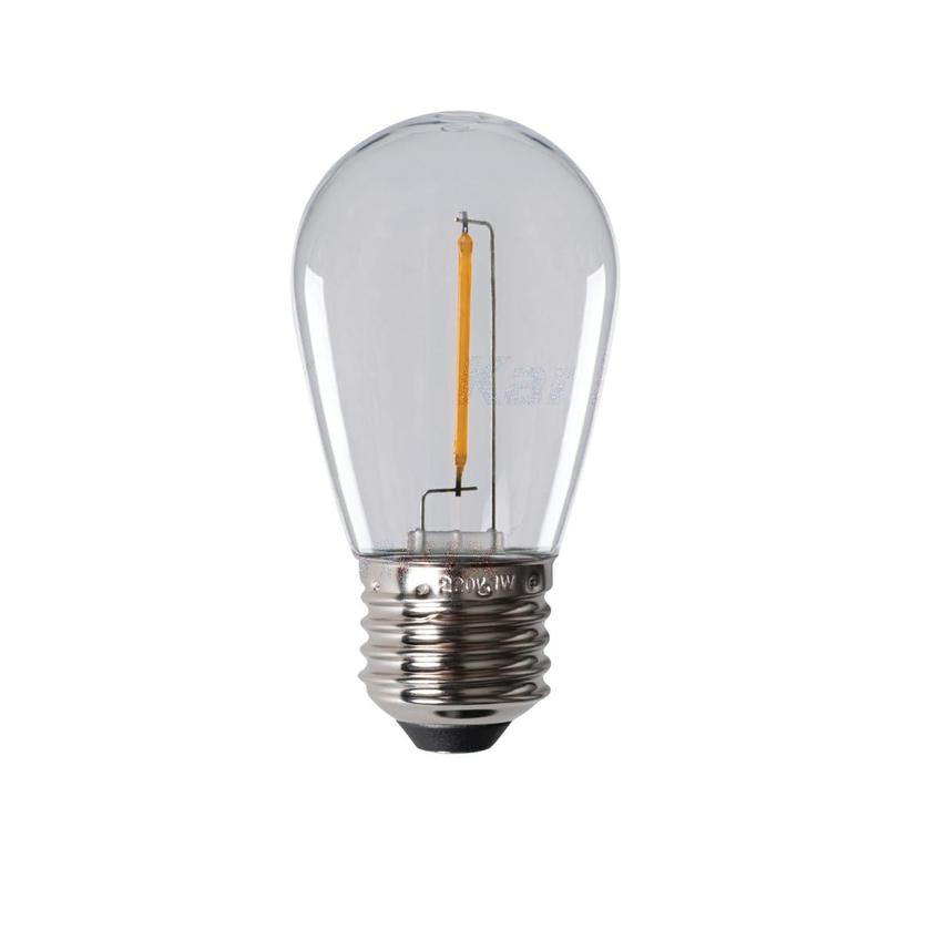 ST45 LED 0,5W E27-WW Żarówka LED kulka do girland ST45 LED 0,5W E27-WW W barwa ciepłobiała 2700K 50L