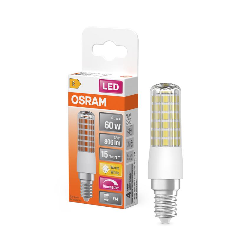 SPECIAL T SLIM CL 60 dim 7W 827 E14 LEDVANCE