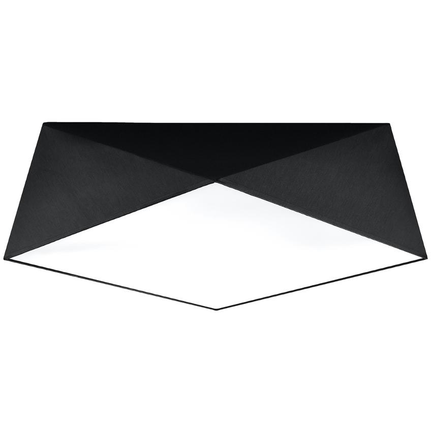 Sollux Plafon HEXA 45 czarny SL.0693