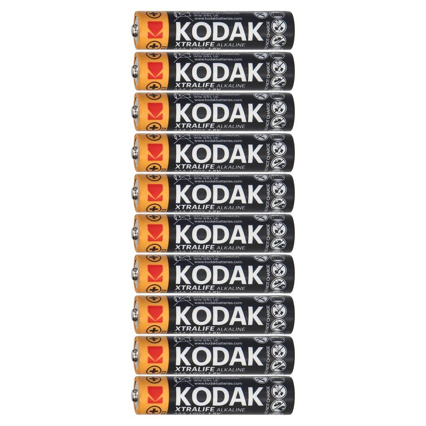Baterie Kodak XTRALIFE Alkaline AAA LR03, 5+5 szt.