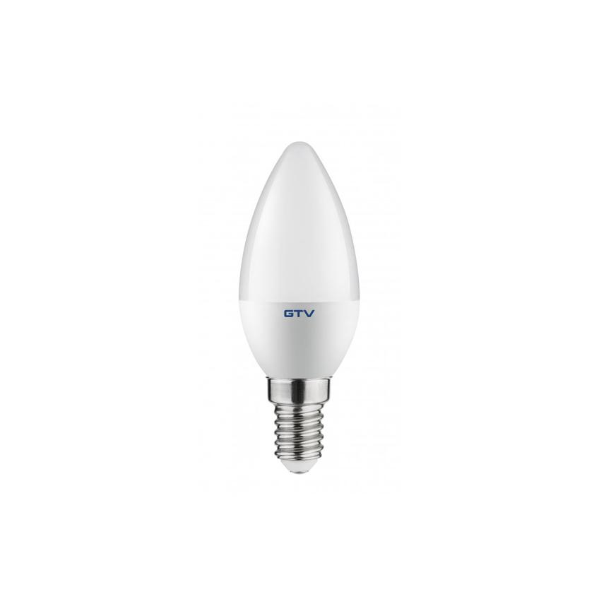 ŻARÓWKA LED, C30, 14 LED SMD 2835, CIEPŁY BIAŁY, E14, 6W, AC220-240V, KĄT ŚWIECENIA 160*, 470LM