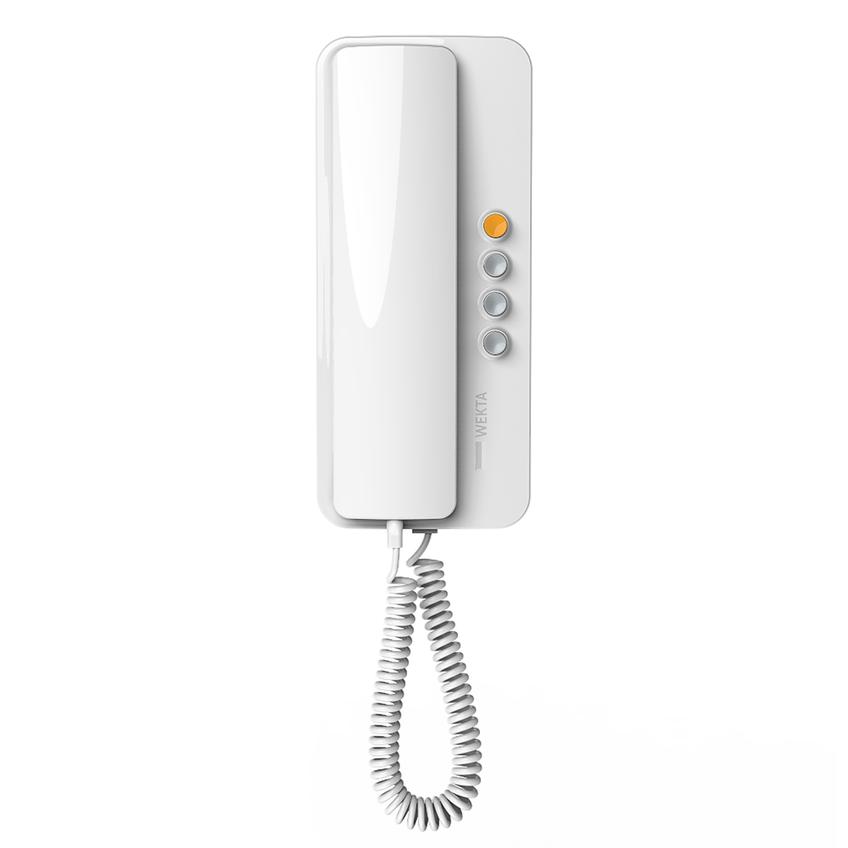 Unifon wielolokatorski do instalacji 4,5,6 żyłowych WEKTA biały TK-6.1 ORNO