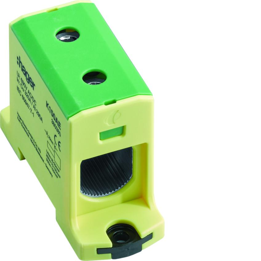 Zacisk uniwersalny Al/Cu PE 150mm2 K150AE HAGER