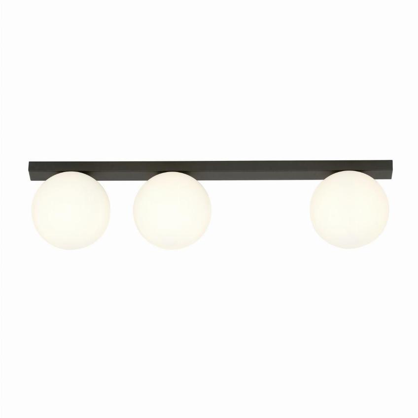 Emibig plafon Fit 3 3xE14 czarno/biały 1124/3