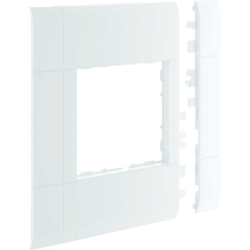 tehalit.WA Maskownica 120mm 1-krotna 55x55mm PC-ABS bezhalogenowy biały