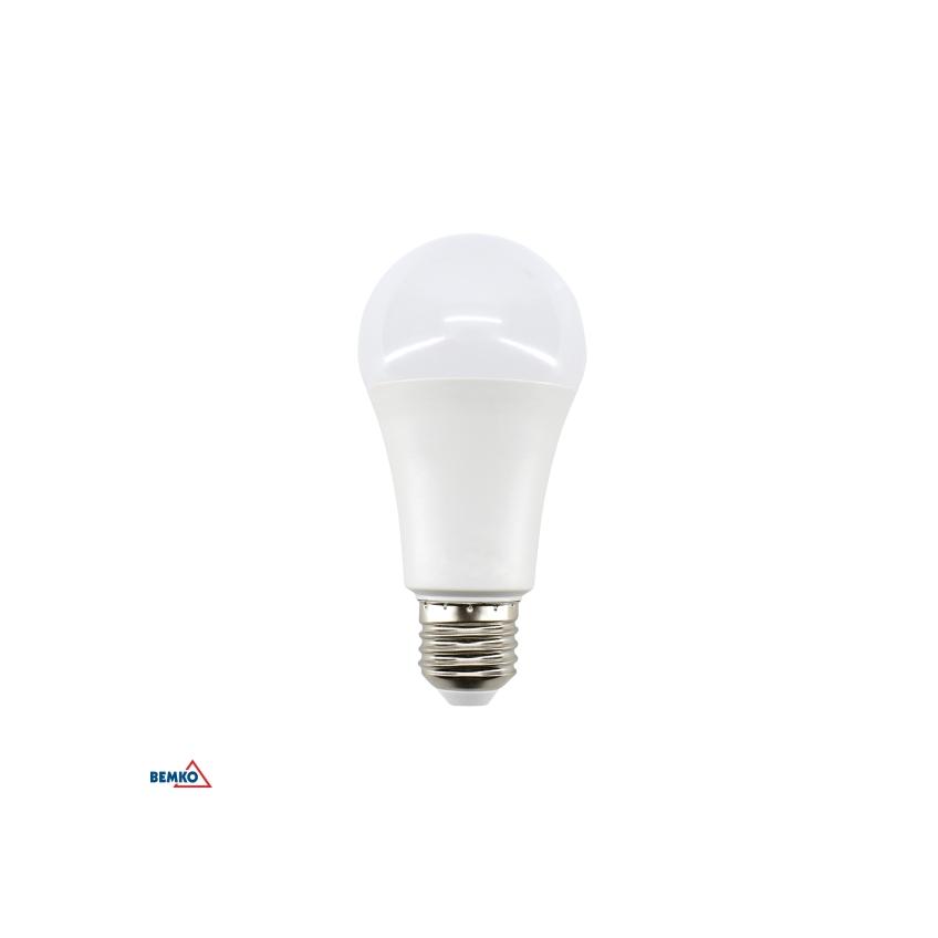 Zarówka LED z czujnikiem ruchu E27 11W SAMSUNG 230V A60 1055LM 4000K 220ST Z CZUJNIKIEM MIKROFALOWYM D84-SLB-E27-A60-110-4K-MS BEMKO