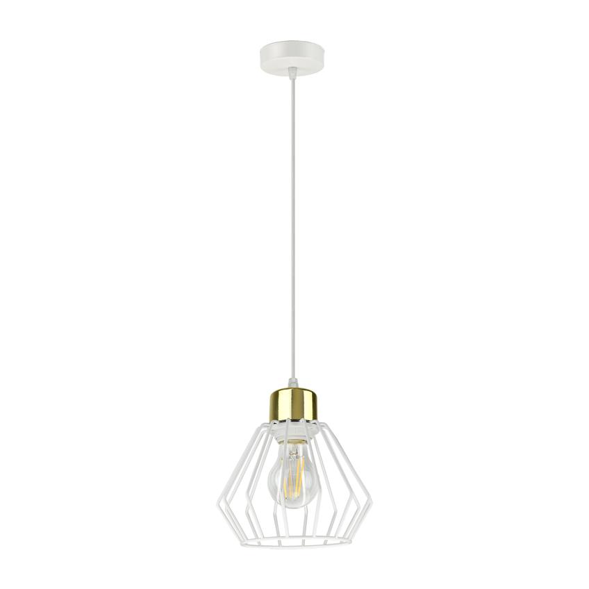 Waya 1P E27, lampa wisząca, max. 60W, biała