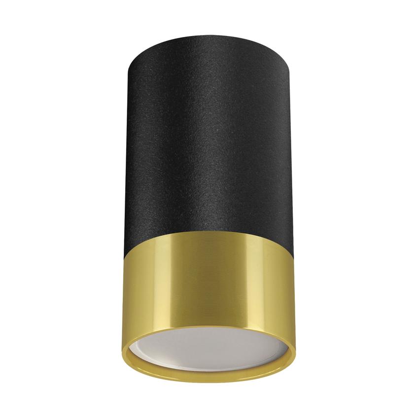 Oprawa sufitowa PUZON DWL GU10 BLACK/GOLDEN