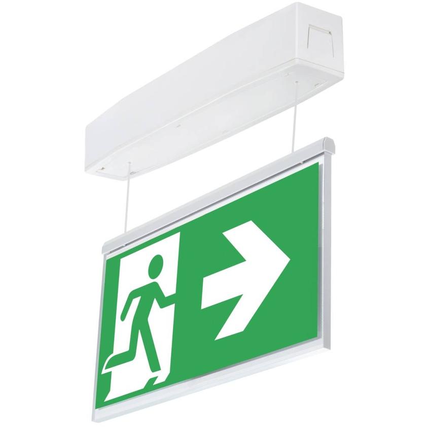 Oprawa sieciowo-awaryjna natynkowa SUPREMA LED D-std SA 3H CT IP54 NT-S / 94610 230V