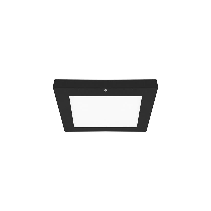 Plafoniera LED z czujnikiem ruchu OLGIERD LED D MVS 12W BLACK CCT