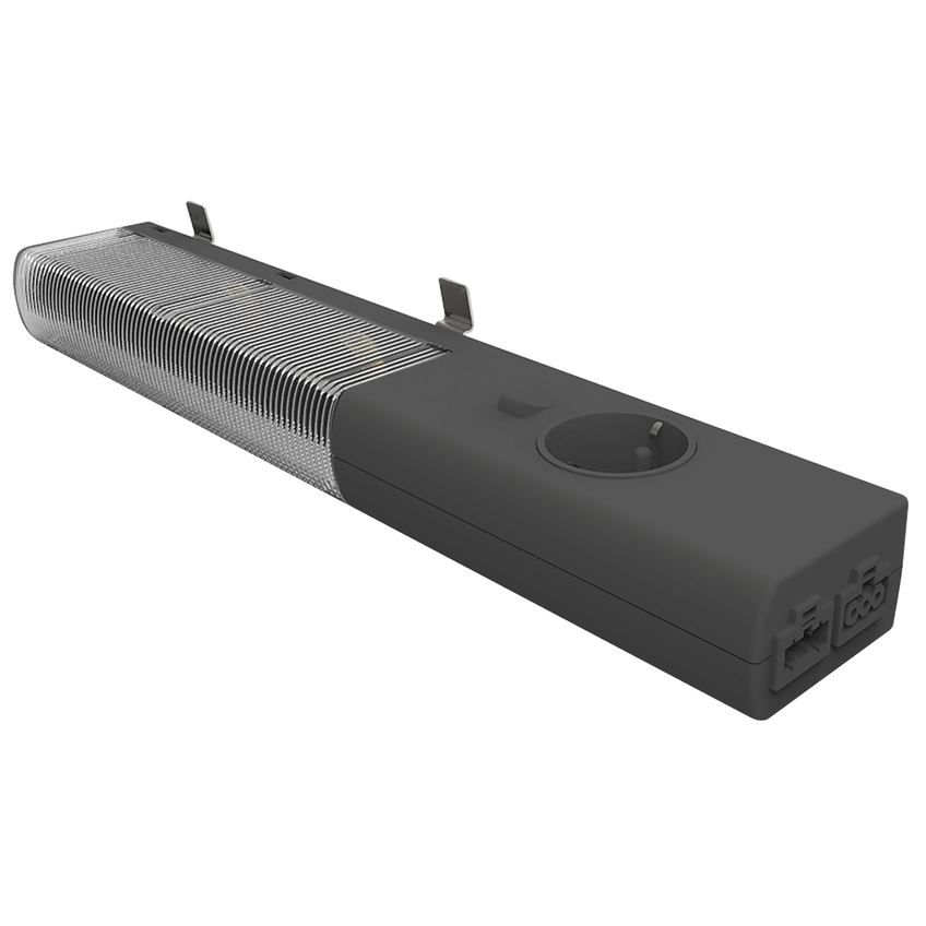 Spacial Thalassa Lampa LED do szafy z gniazdem z bolcem 640lm NSYLAMLDF SCHNEIDER
