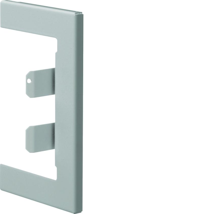 tehalit.BR65/BRS Maskownica przebicia 65x100, jasnoszara BR65100W7035 HAGER