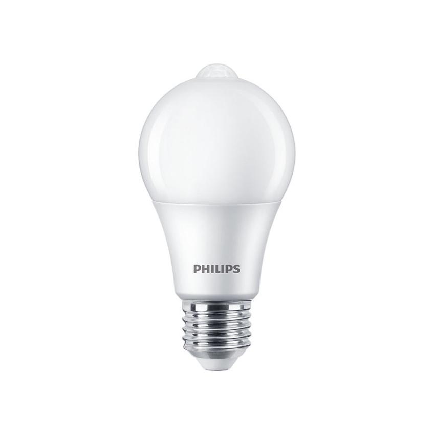 Żarówka LED 8W=60W 806lm 2700K barwa ciepła z czujnikiem ruchu 60W A60 E27 WW FR 1SRT4 PHILIPS